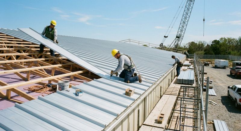 Aluminum Roof Installation in Oxford, CT