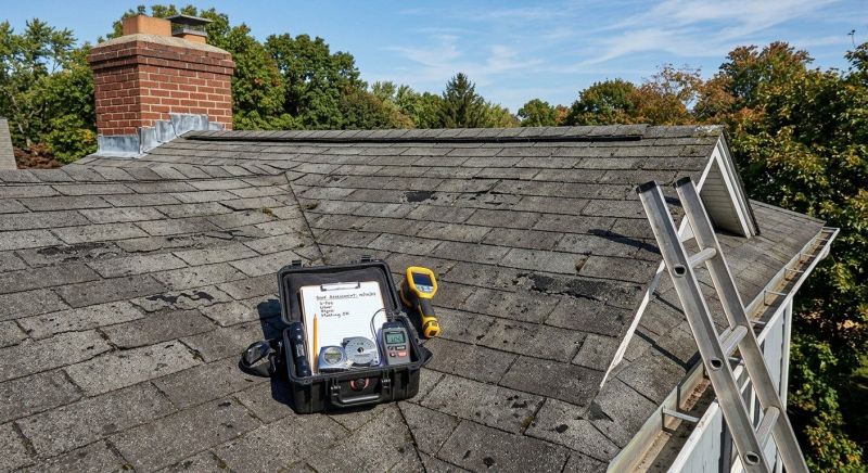 Asphalt Roof Inspection in Newtown, CT