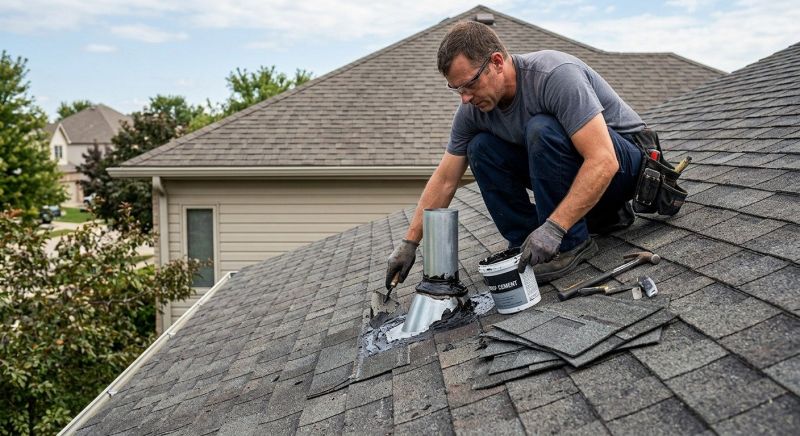 Asphalt Roof Leak Repair in Norwalk, CT