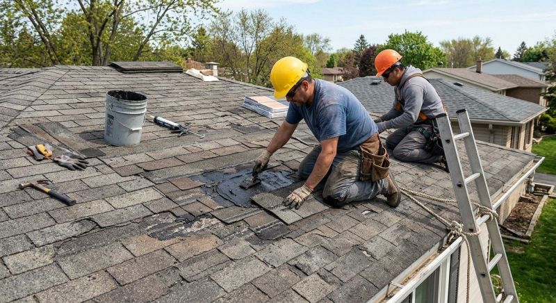 Asphalt Roof Repair in Fairfield County, CT