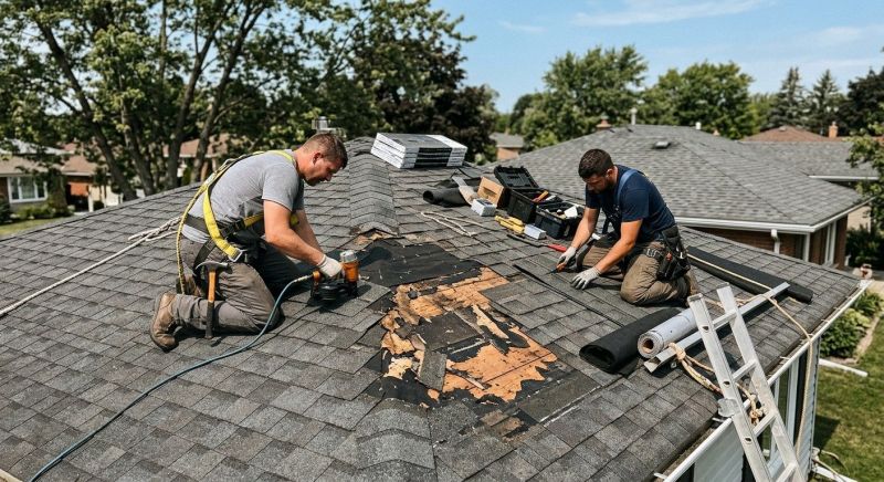 Asphalt Roof Repair in New Haven, CT