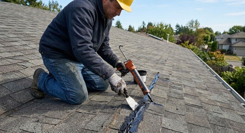 Asphalt Roof Repair in Oxford, CT