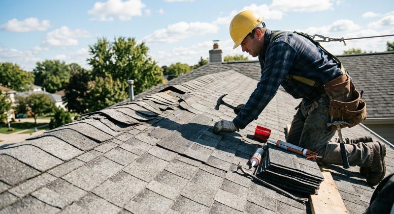 Asphalt Roof Repair in Sandy Hook, CT