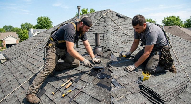 Asphalt Roof Repair in Sound Beach, NY