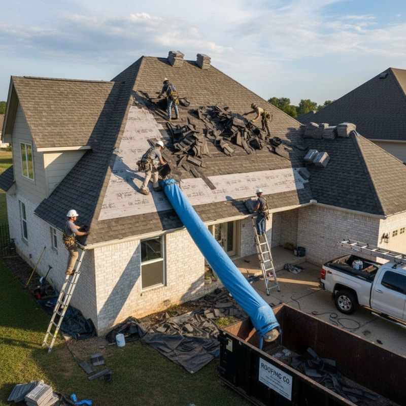 Asphalt Roof Replacement in Port Jefferson Station, NY