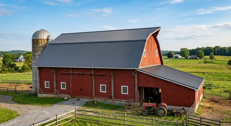 Barn Roof Replacement in Shelton, CT