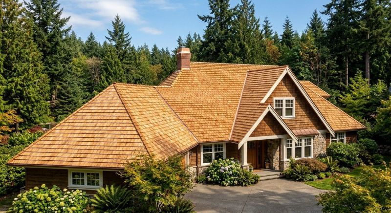 Cedar Roof Installation in Danbury, CT