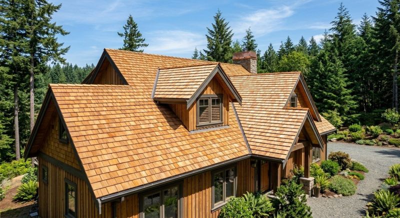 Cedar Roof Installation in Smithtown, NY