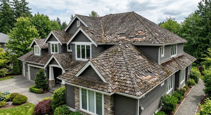 Cedar Roof Replacement in North Haven, CT