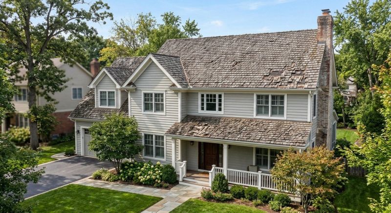 Cedar Roof Replacement in Sandy Hook, CT