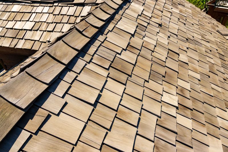 Cedar Shake Roof Construction in New Canaan, CT