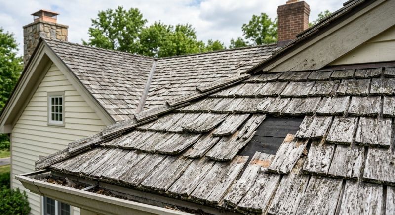 Cedar Shake Roof Repair in Greenwich, CT