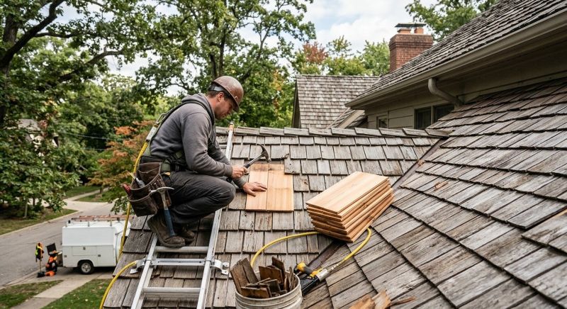 Cedar Shingles Repair in Centereach, NY