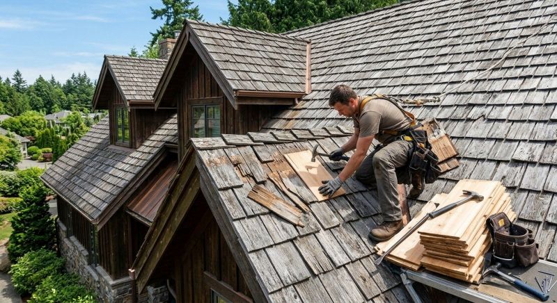 Cedar Shingles Repair in Orange, CT