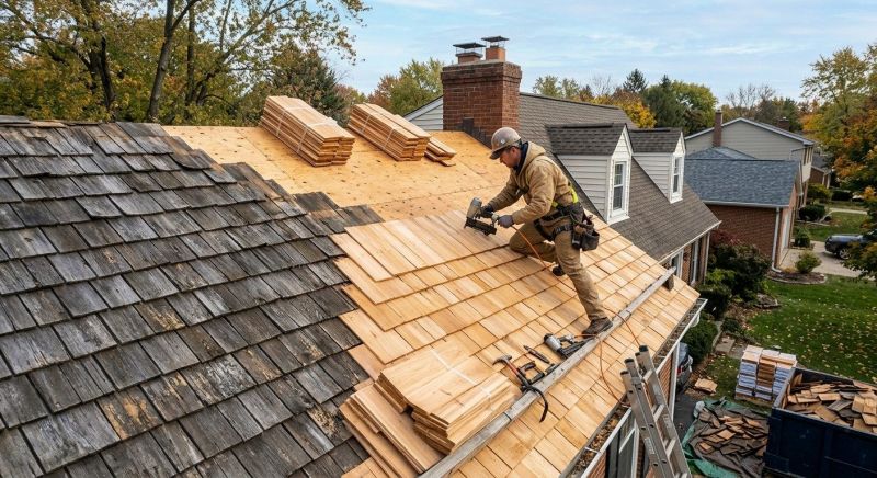 Cedar Shingles Replacement in Stratford, CT
