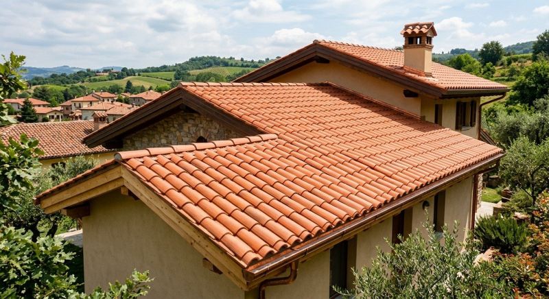 Clay Roof Installation in Oxford, CT