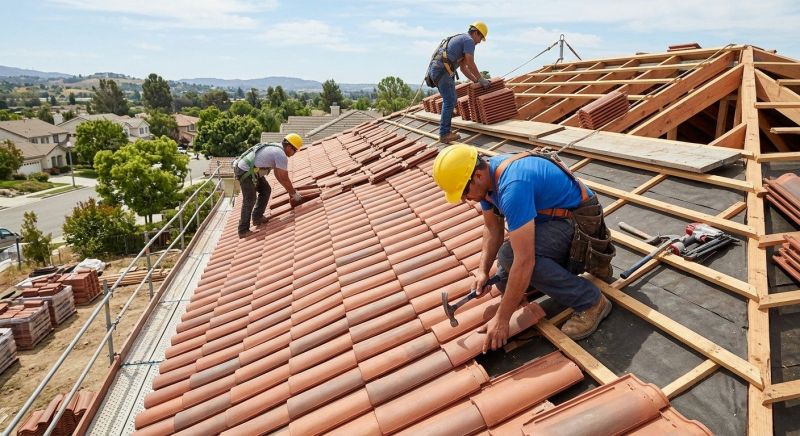 Clay Roof Installation in Shelton, CT