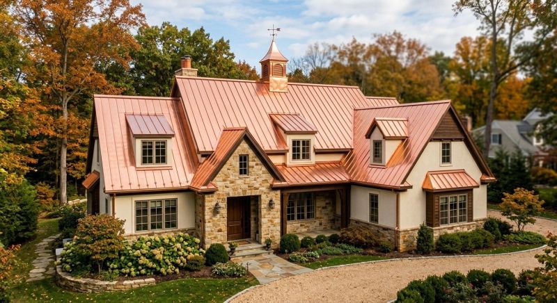 Copper Roof Repair in Bridgeport, CT