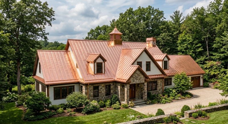 Copper Roof Replacement in Bridgeport, CT