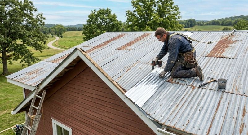 Corrugated Roof Repair in Norwalk, CT
