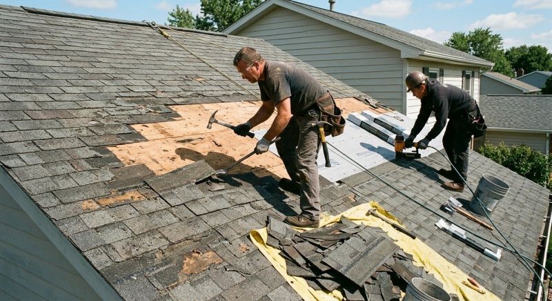 Damaged Roof Repair in Hamden, CT