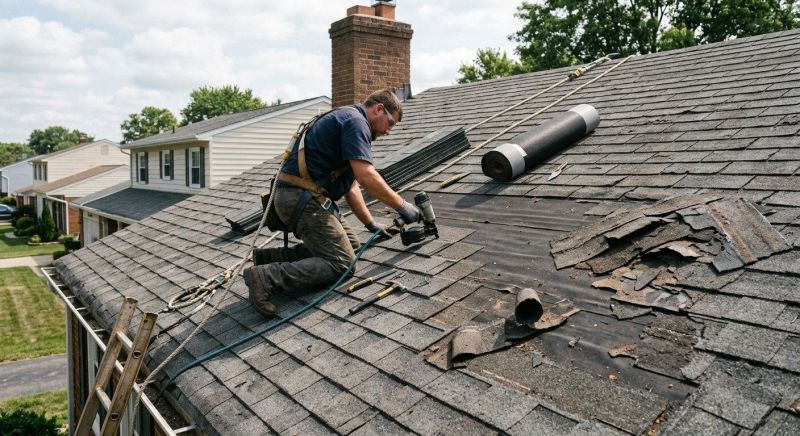 Damaged Roof Repair in Naugatuck, CT
