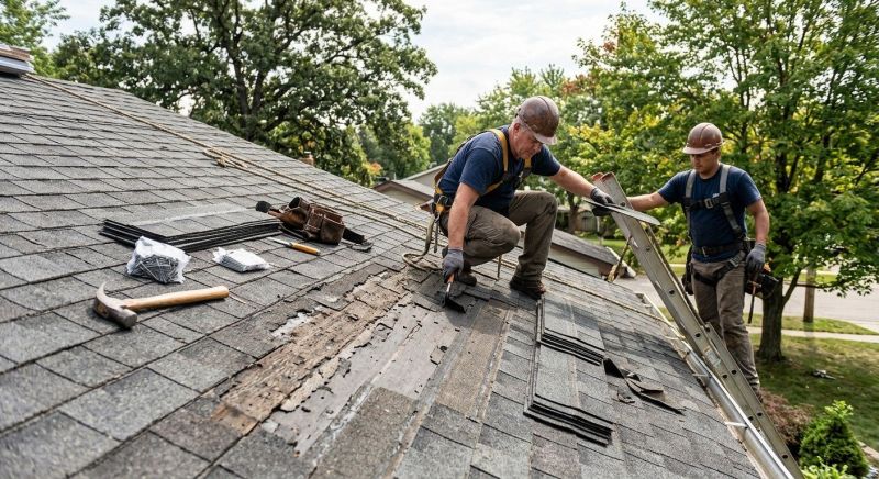Damaged Roof Repair in North Haven, CT