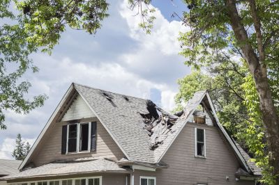 Damaged Roof Replacement in Naugatuck, CT