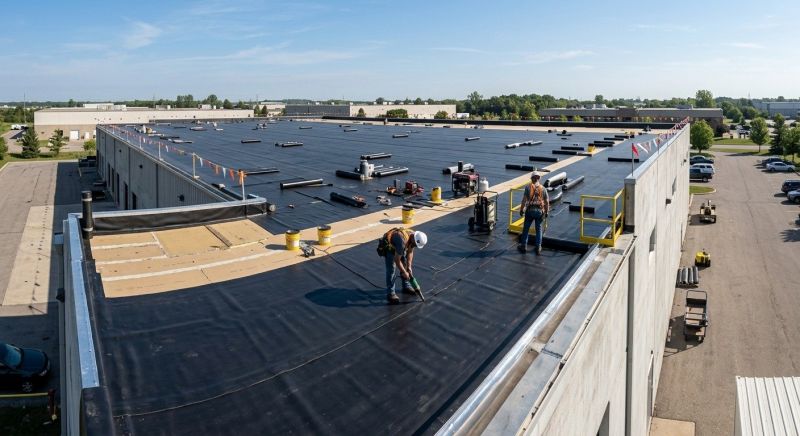 Epdm Roof Installation in Darien, CT