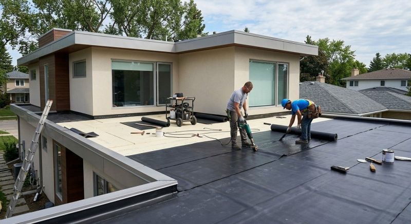 Flat Roof Installation in Naugatuck, CT