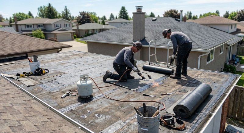 Flat Roof Repair in East Haven, CT