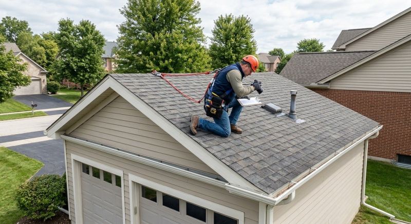 Garage Roof Inspection in Bridgeport, CT