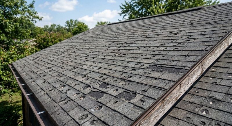 Hail Damage Roof Repair in Sound Beach, NY