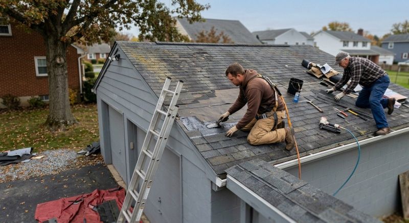House Roof Repair in Darien, CT