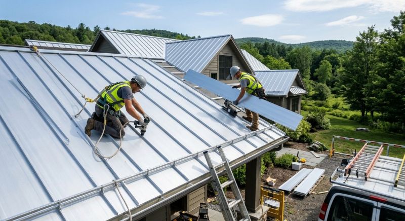 Metal Roof Installation in New Canaan, CT