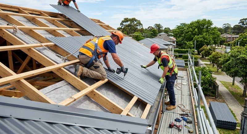 Metal Roof Installation in Newtown, CT