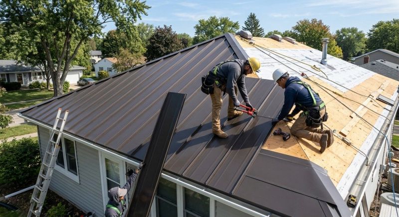Metal Roof Installation in Shelton, CT