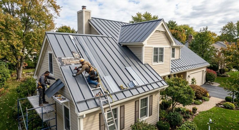 Metal Roof Repair in Bethany, CT