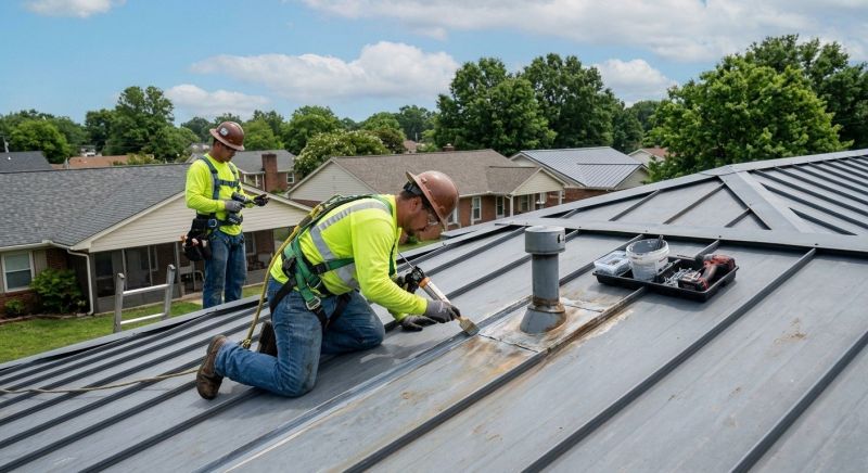 Metal Roof Repair in Milford, CT