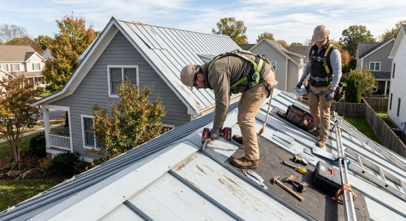 Metal Roof Repair in Pound Ridge, NY