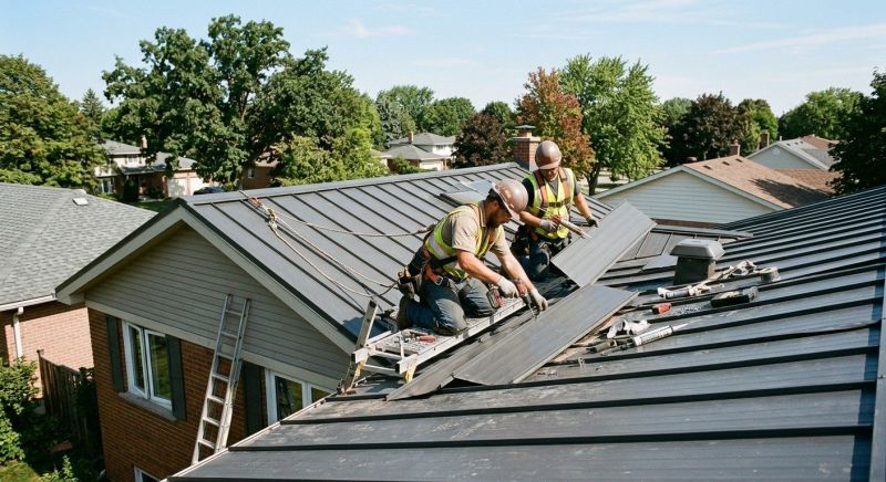 Metal Roof Repair in Wilton, CT