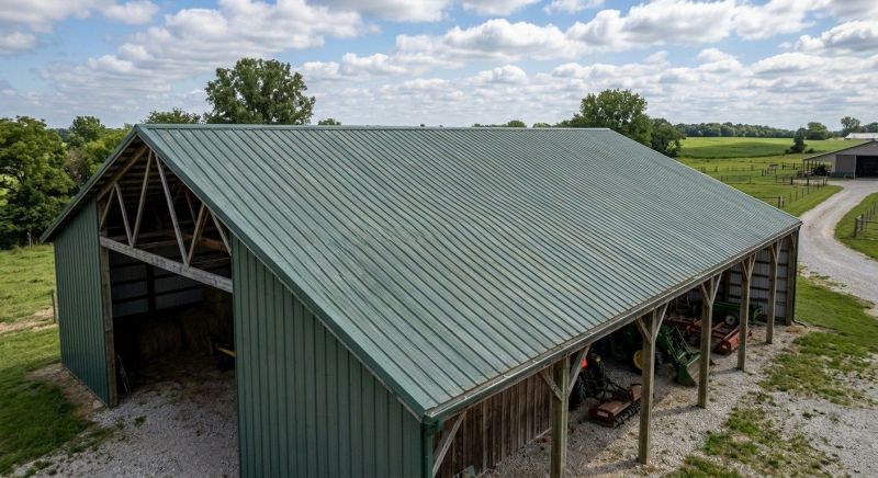 Pole Barn Roof Repair in Danbury, CT
