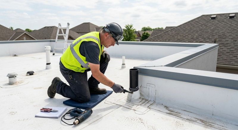 Pvc Roof Inspection in Bridgeport, CT