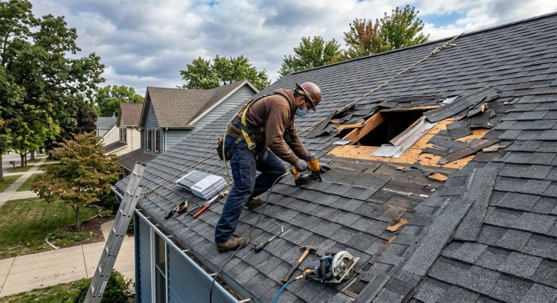 Roof Damage Repair in East Haven, CT