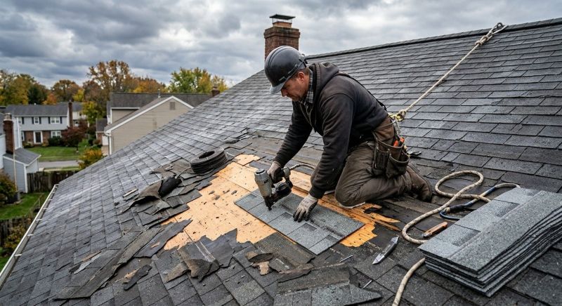 Roof Damage Restoration in Centereach, NY