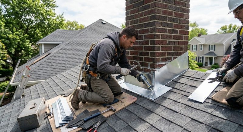 Roof Flashing Service in Saint James, NY