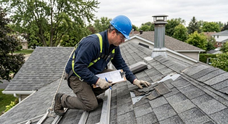 Roofing Evaluation in North Branford, CT