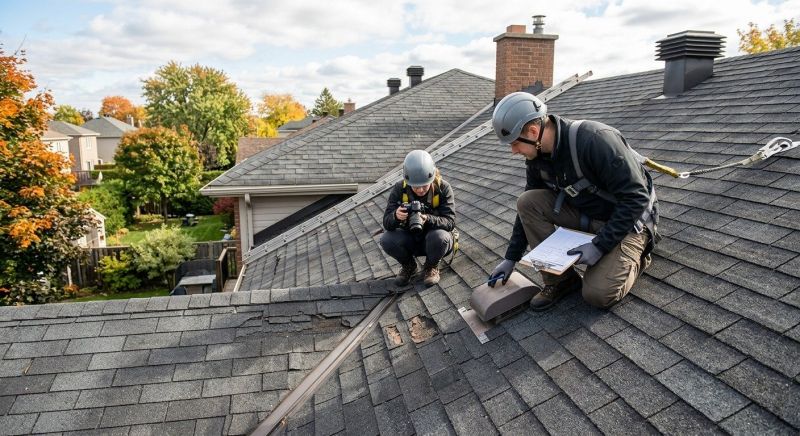 Roofing Evaluation in Woodbridge, CT