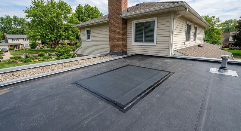 Rubber Roof Repair in Sandy Hook, CT