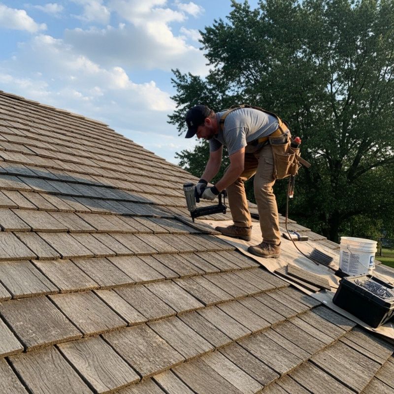 Shake Shingle Repair in Stamford, CT